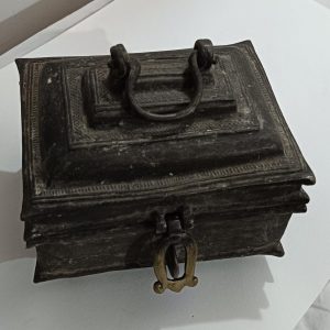 Antique brass box